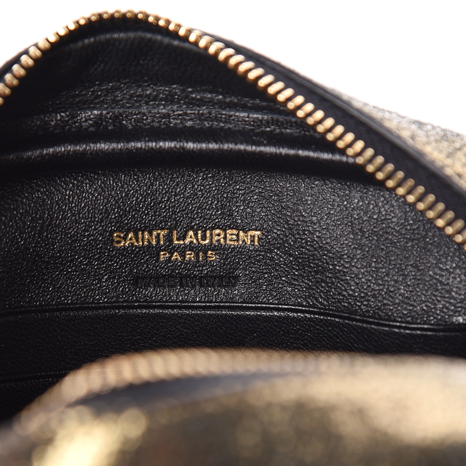 Saint Laurent Lame Nappa Star 3D Monogram Blogger Bag Moss 6 of 10