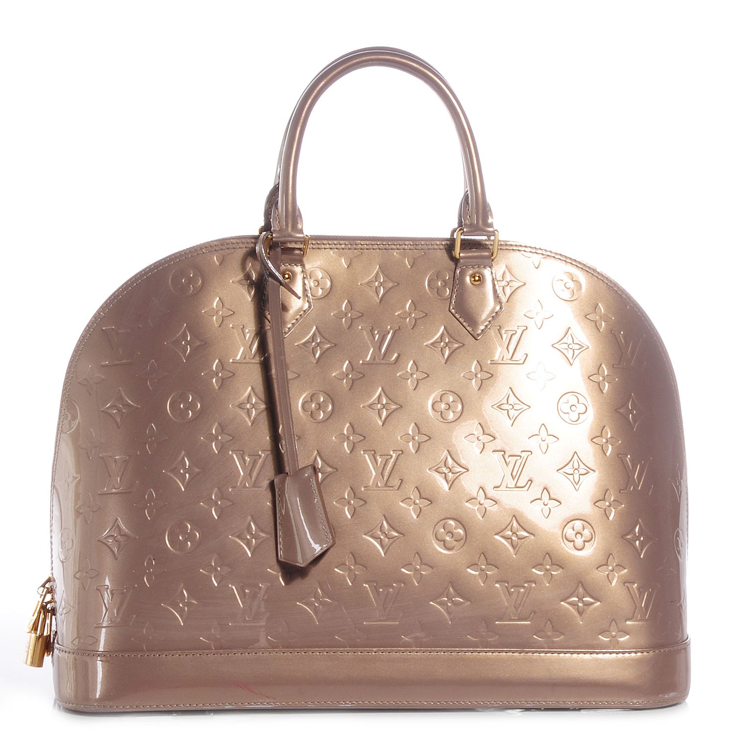 Louis Vuitton Vernis Alma GM Beige Poudre 1 of 7