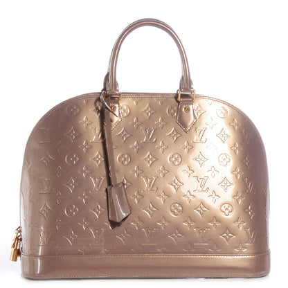 Louis Vuitton Vernis Alma GM Beige Poudre 1 of 7