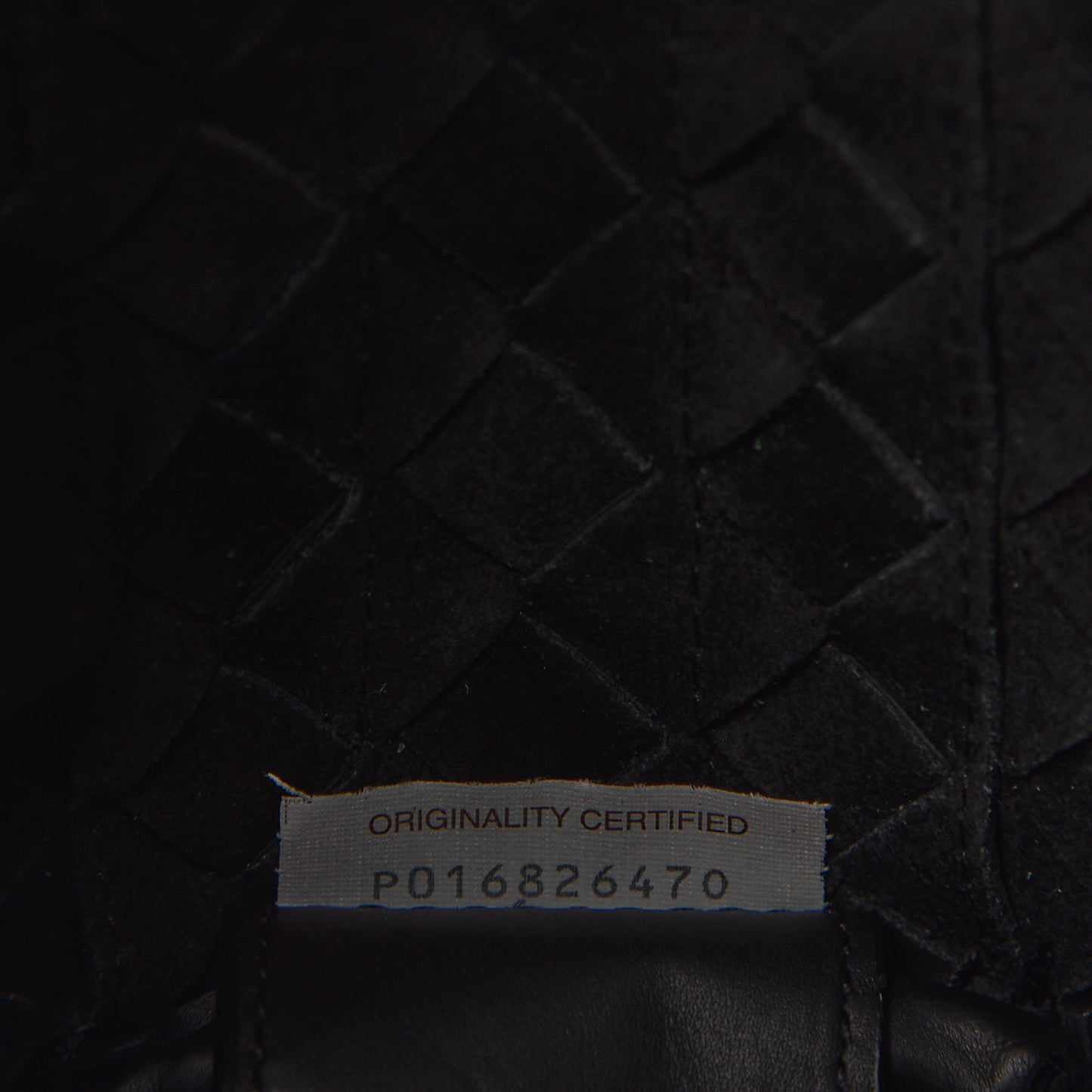 Calfskin Intrecciato Crossbody Black