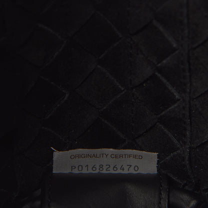 Bottega Veneta Calfskin Intrecciato Crossbody Black 10 of 12