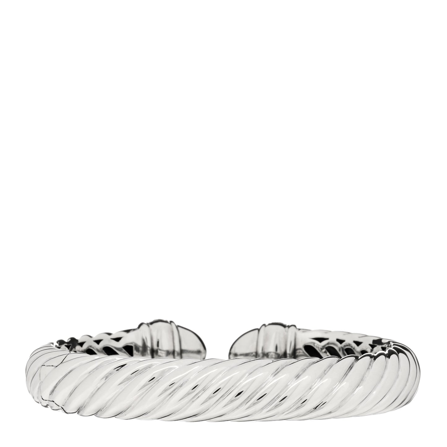 Sterling Silver Diamond 10mm Waverly Bracelet