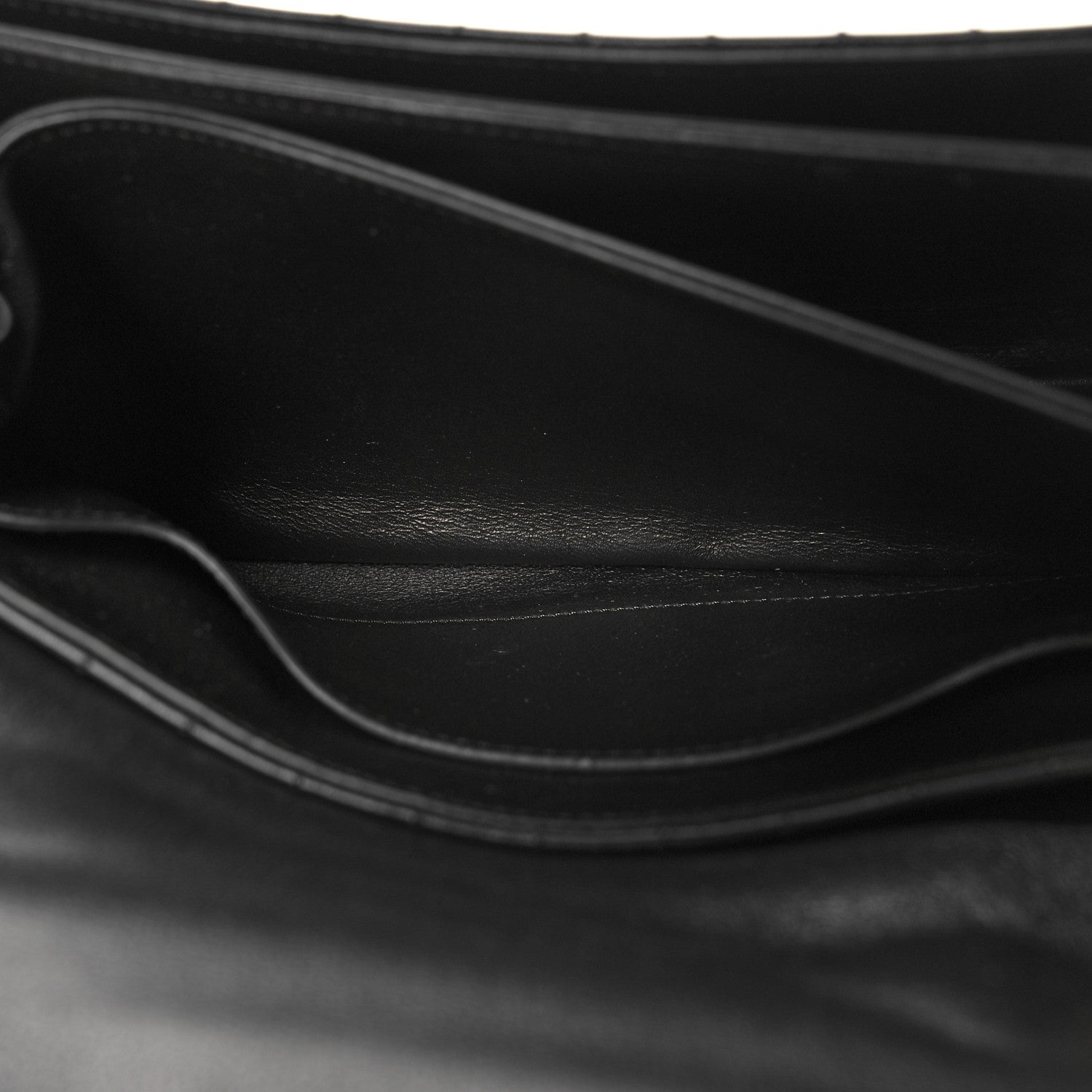 Celine Calfskin Quilted Medium C Bag Black 7 of 11