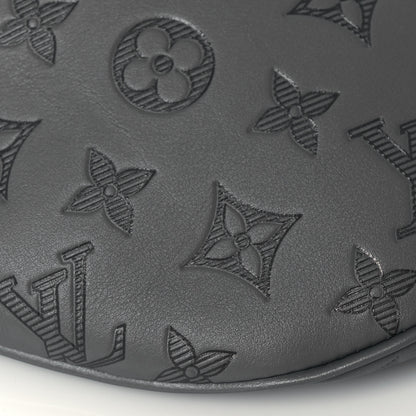 Louis Vuitton Calfskin Monogram Shadow Discovery Bumbag PM Gray 8 of 11