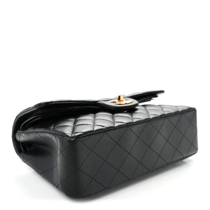 Chanel Lambskin Quilted Small Double Flap Black 4 of 10