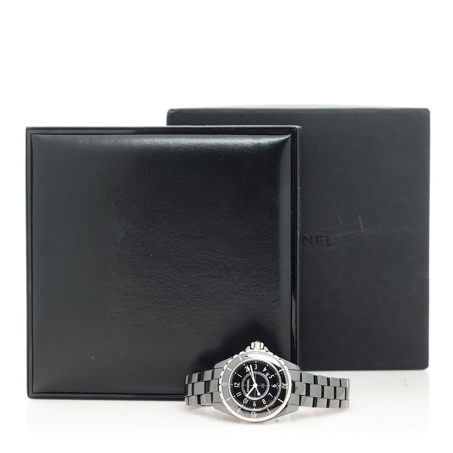 Chanel Stainless Steel Ceramic 33mm J12 Quartz Watch Black 5 of 5