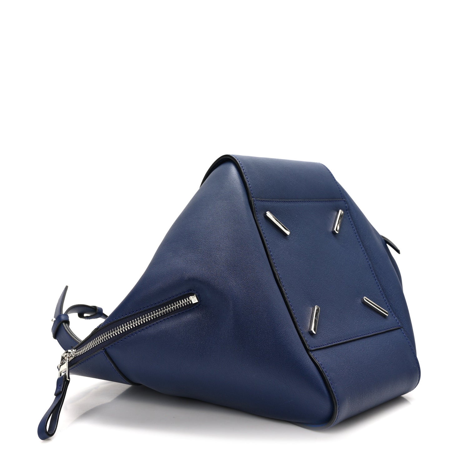 Calfskin Small Hammock Shoulder Bag Marine