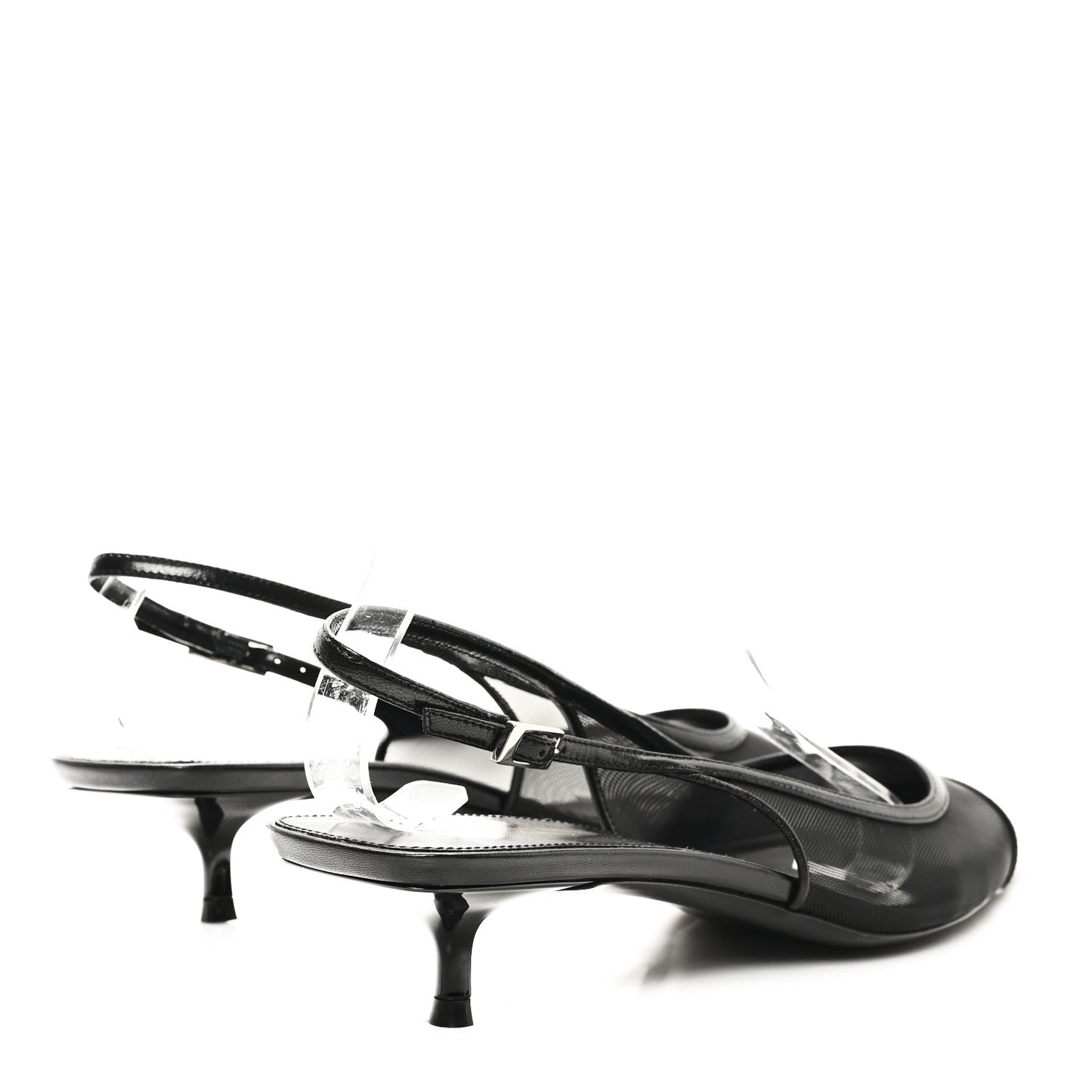 Mesh Oxalis Slingback 30 Pumps 41 Black