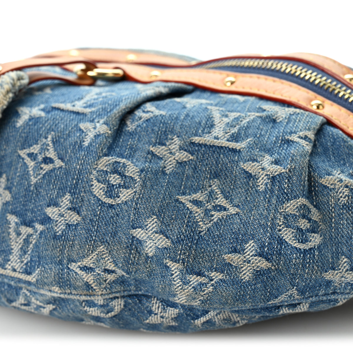 Louis Vuitton Monogram Denim High Rise Bumbag Blue 9 of 9