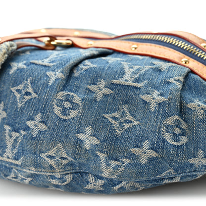 Louis Vuitton Monogram Denim High Rise Bumbag Blue 9 of 9