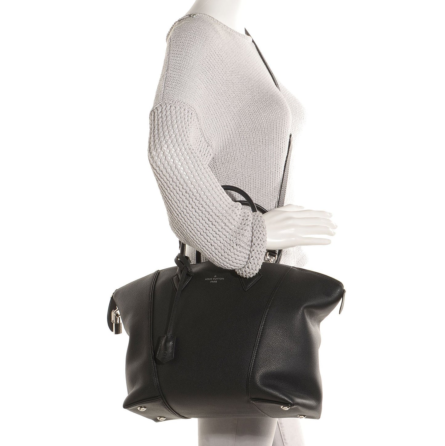 Veau Cachemire Soft Lockit MM Black