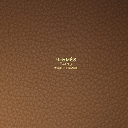 Hermes Taurillon Clemence Picotin Lock 18 PM Biscuit 6 of 13