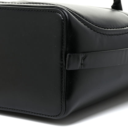 Valentino Garavani Calfskin Vlogo Walk Bucket Bag Black 8 of 16