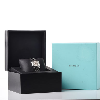 Tiffany Stainless Steel 24mm Mark Coupe Resonator Quartz Watch 7 of 7