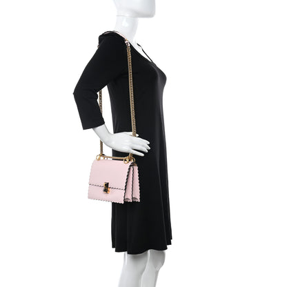 Fendi Vitello Liberty Scalloped Studded Small Kan I Shoulder Bag Confetto 2 of 12