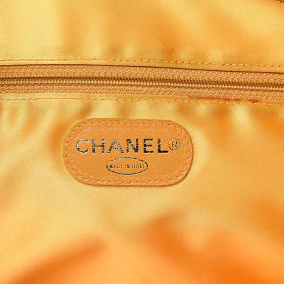 Chanel Caviar CC Tote Yellow 6 of 13