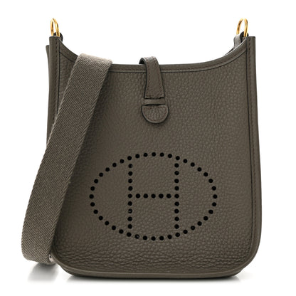 Hermes Taurillon Clemence Evelyne TPM Etain 1 of 10