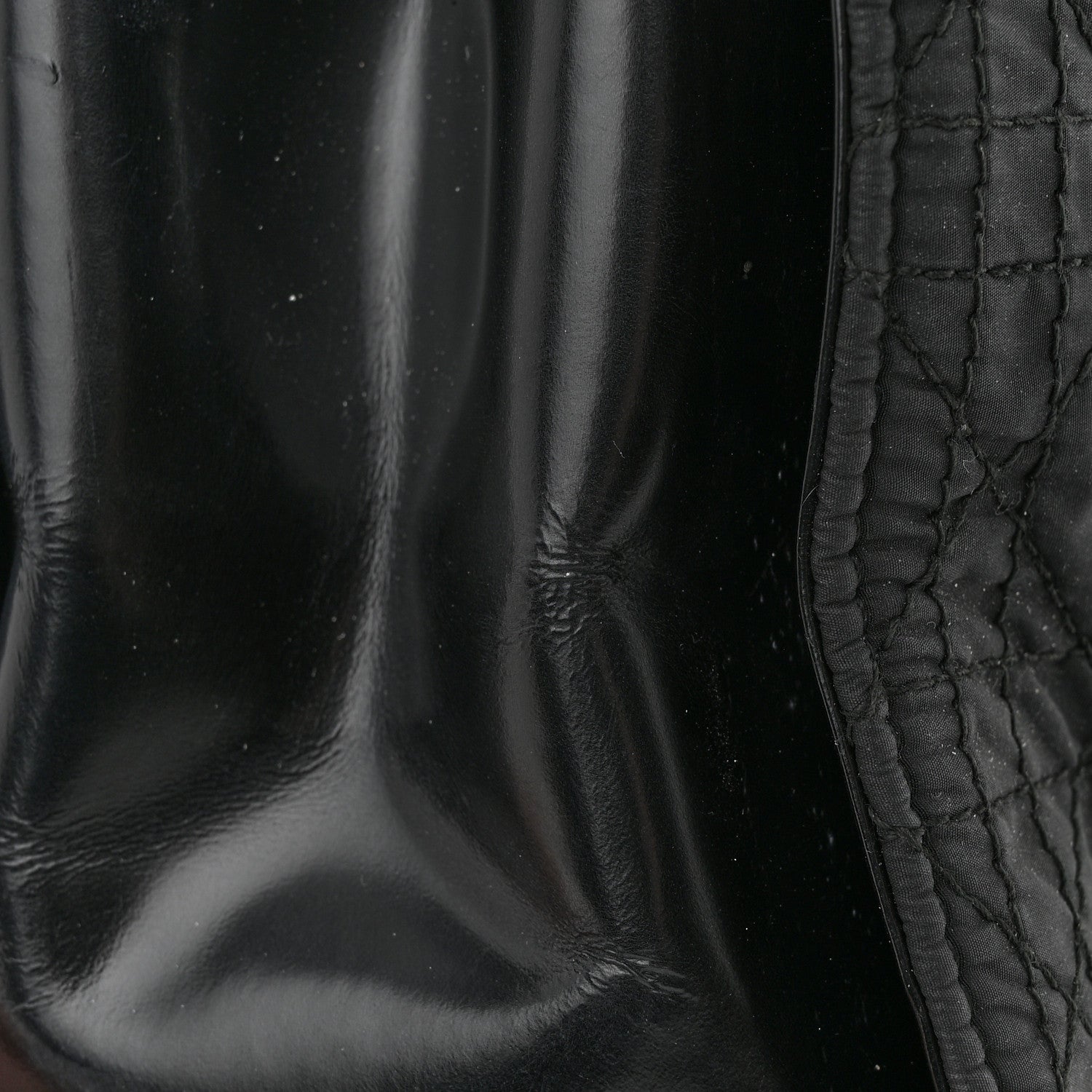 Christian Dior Nylon Cannage Large Tote Black 16 of 16