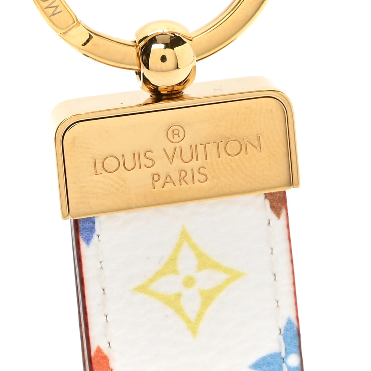 LV X TM Monogram Multicolor Dragonne Key Holder