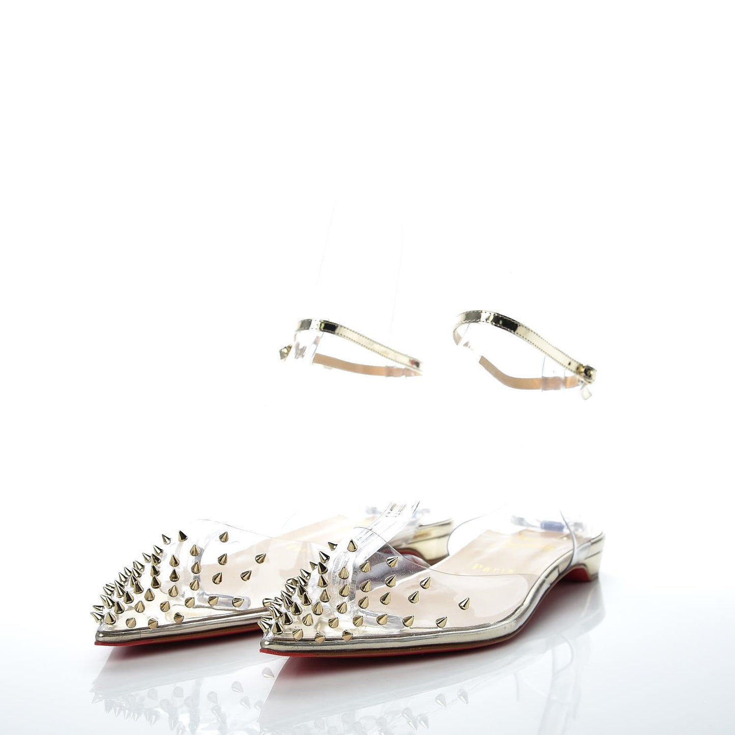 PVC Specchio Spikoo Flats 41.5 Light Gold