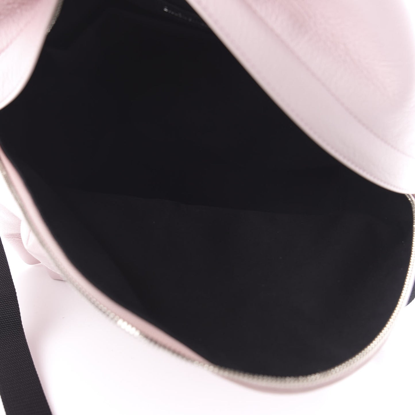 Smooth Calfskin Logo Small Everyday Backpack Light Rose Black
