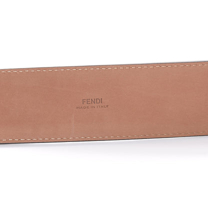 Fendi Vitello Grace FF 1974 Embossed Belt 95 38 Black 5 of 7
