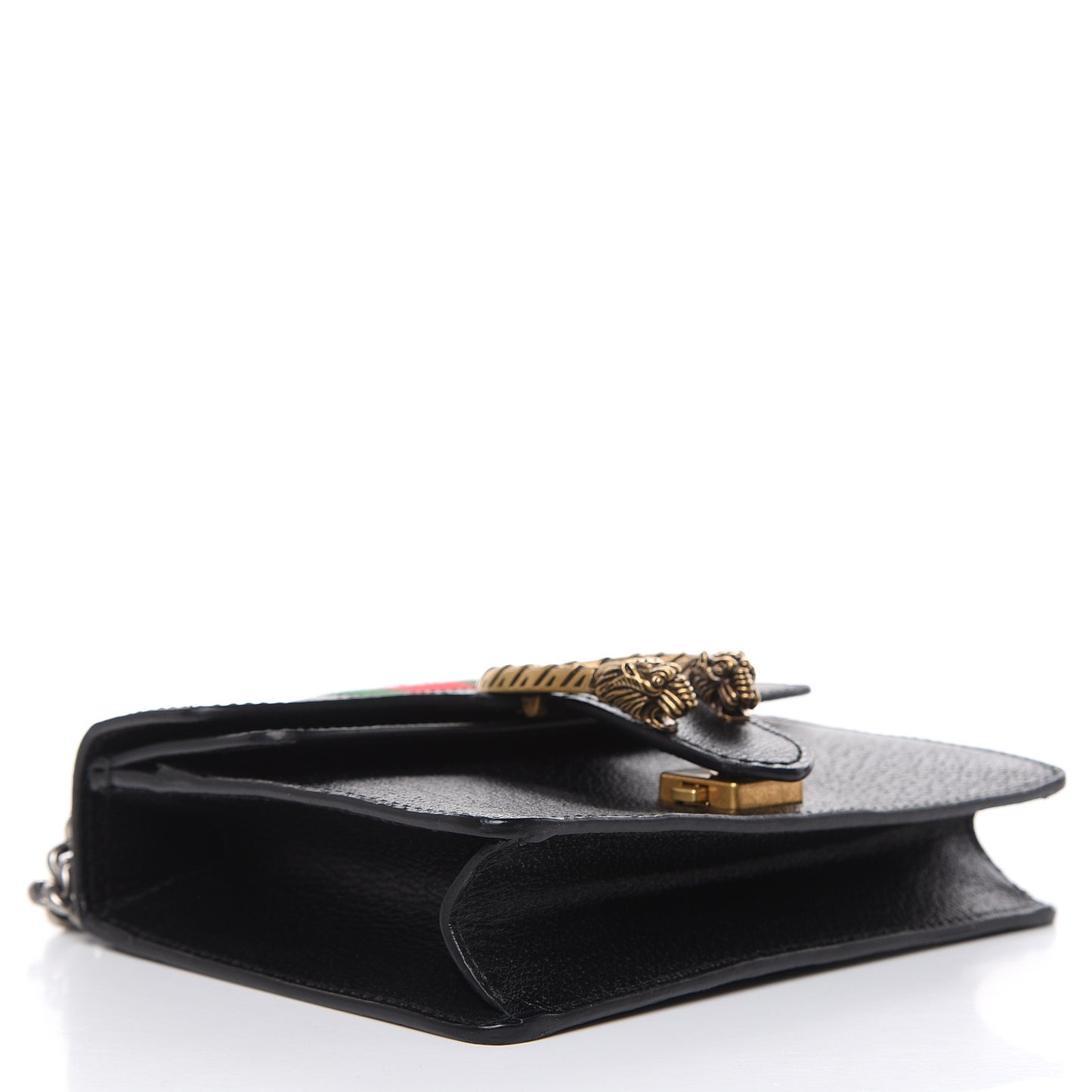 Calfskin Web Mini Dionysus Shoulder Bag Black