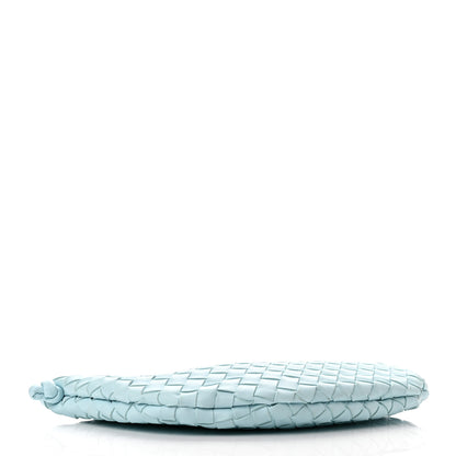 Bottega Veneta Nappa Intrecciato Small Turn Pouch Teal Washed 4 of 9