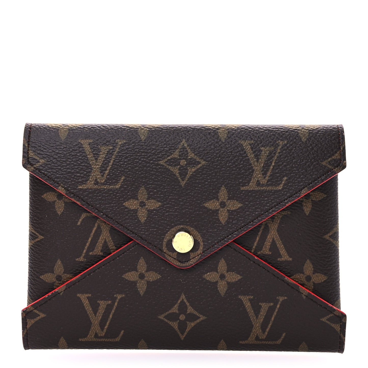 Monogram Medium Kirigami Pochette Insert Coquelicot