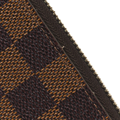 Louis Vuitton Damier Ebene Clemence Wallet Cherry 13 of 14