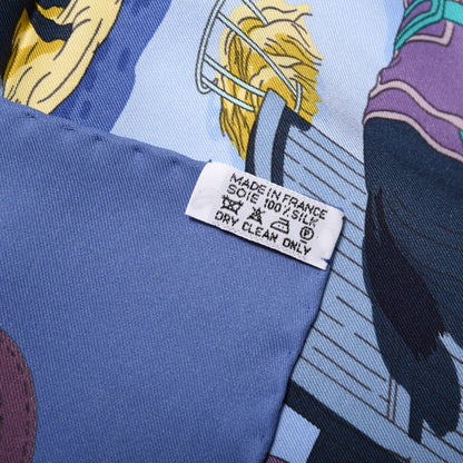 Hermes Silk Ecuries Scarf 70 5 of 5