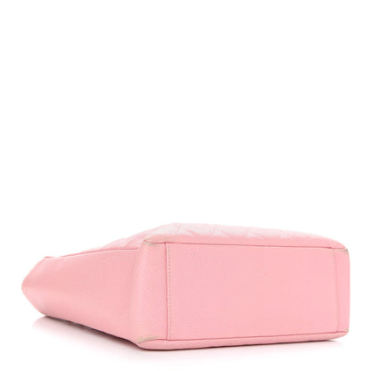 Chanel Caviar Quilted Petit Shopping Tote PST Pink 4 of 12