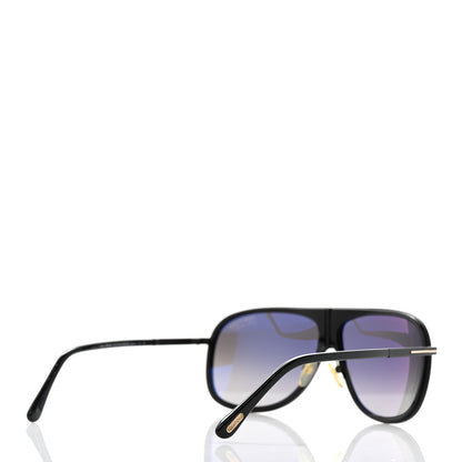 Tom Ford Chris Aviator Polarized Sunglasses TF462 Black 4 of 8