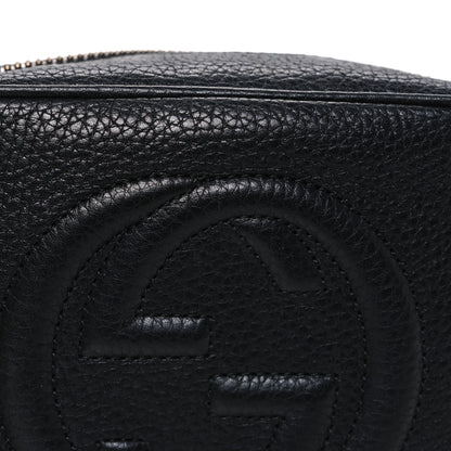Gucci Pebbled Calfskin Mini Soho Disco Bag Black 8 of 10