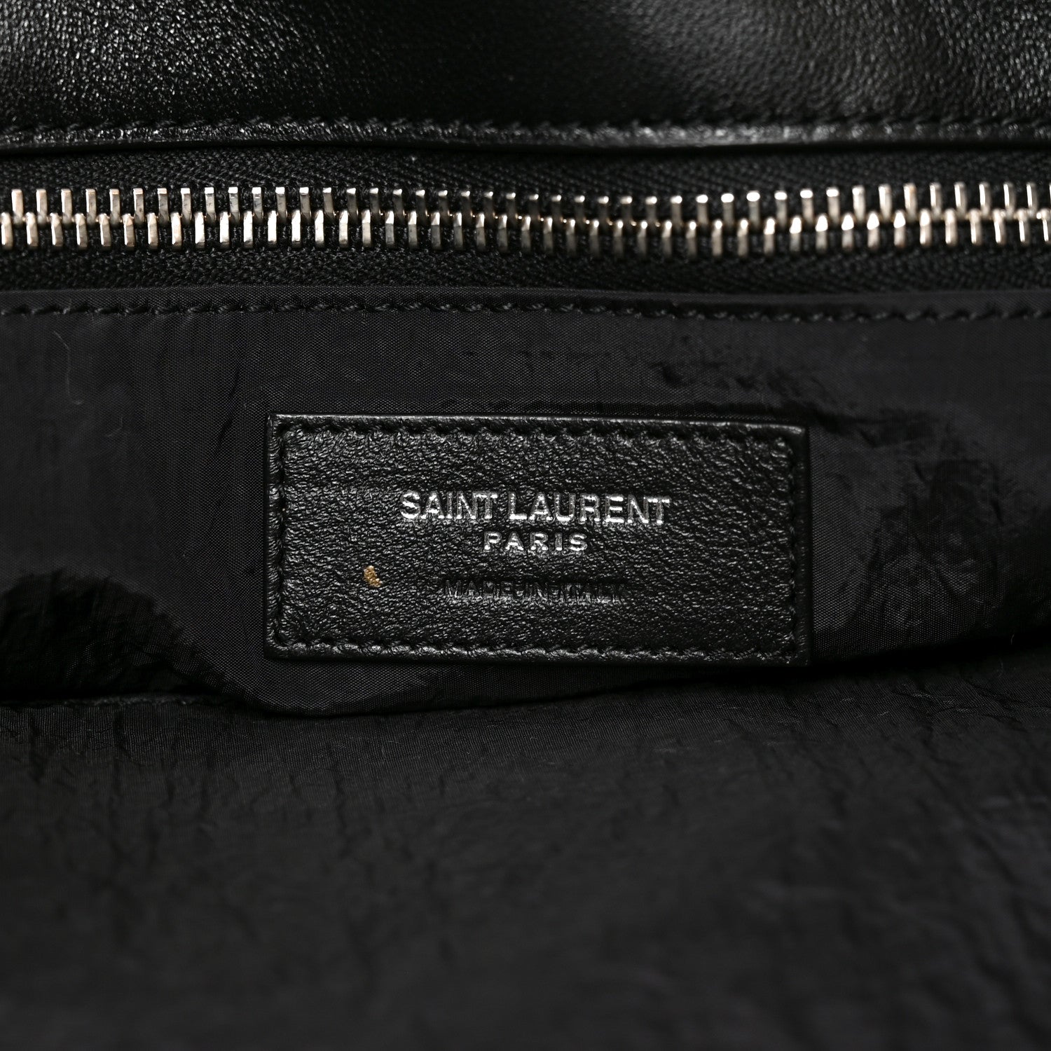 Saint Laurent Nylon Calfskin 48H Sac De Jour Duffle Black 5 of 9