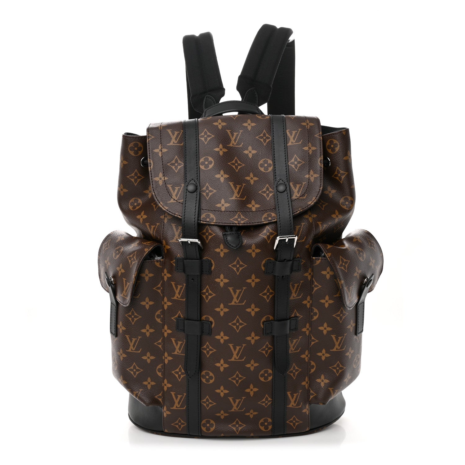 Louis Vuitton Monogram Macassar Christopher PM Backpack 1 of 9