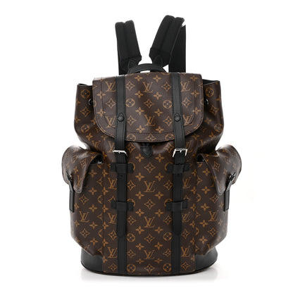 Louis Vuitton Monogram Macassar Christopher PM Backpack 1 of 9