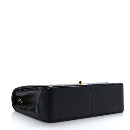Chanel Lambskin Quilted Medium Single Flap Black 4 of 9