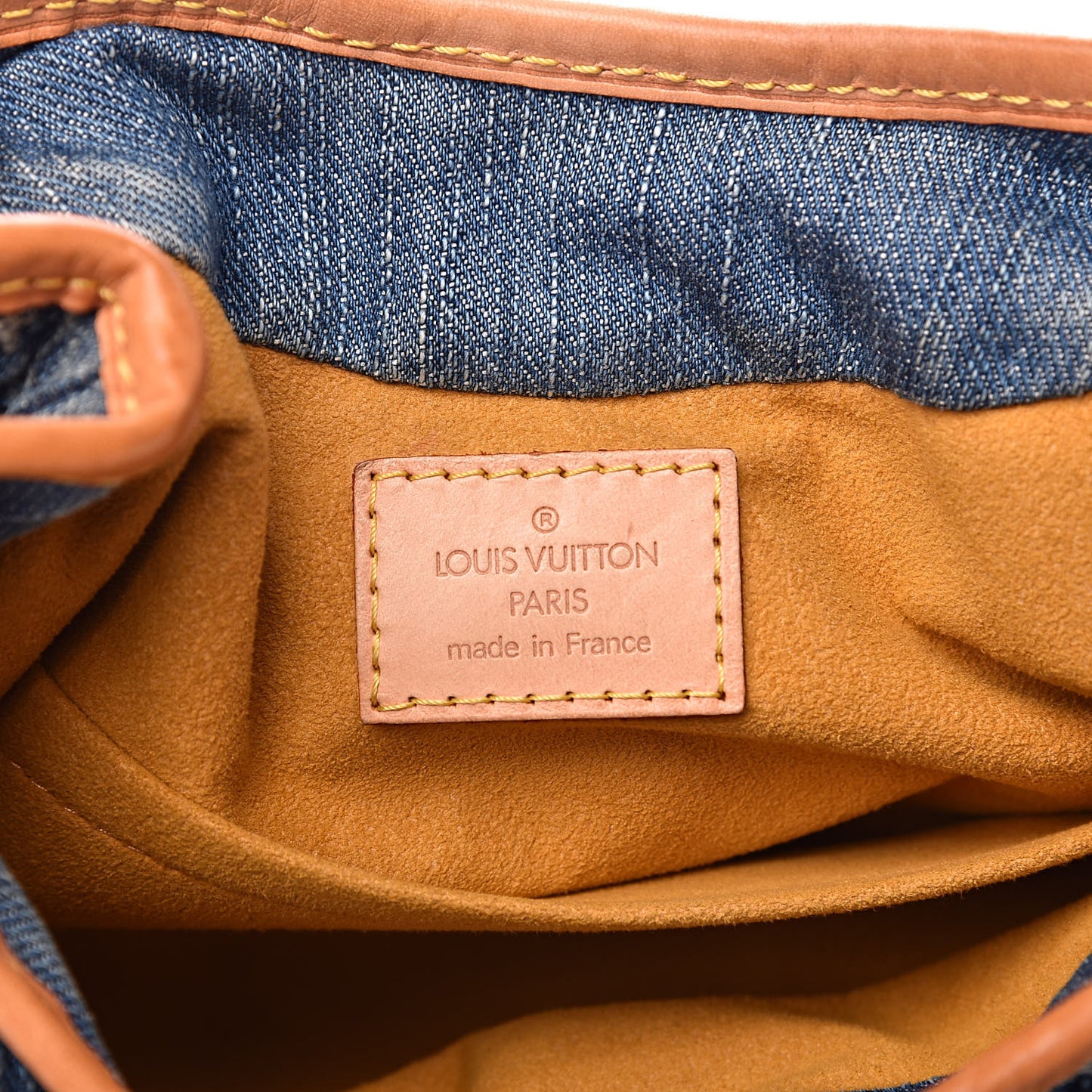 Monogram Denim Pleaty Blue