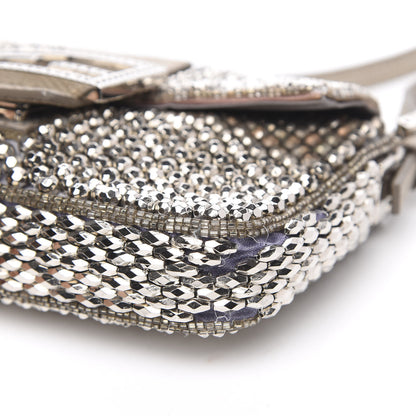 Fendi Beaded Baguette Gold 8 of 14