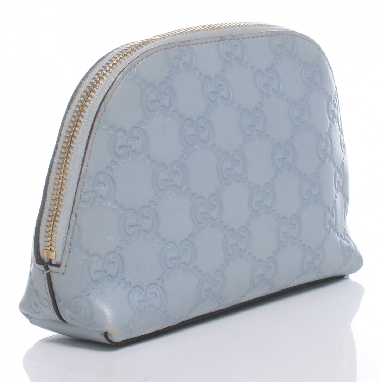 Guccissima GG Cosmetic Case Blue