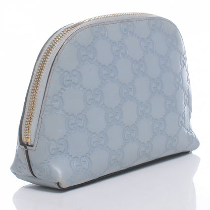 Gucci Guccissima GG Cosmetic Case Blue 3 of 7