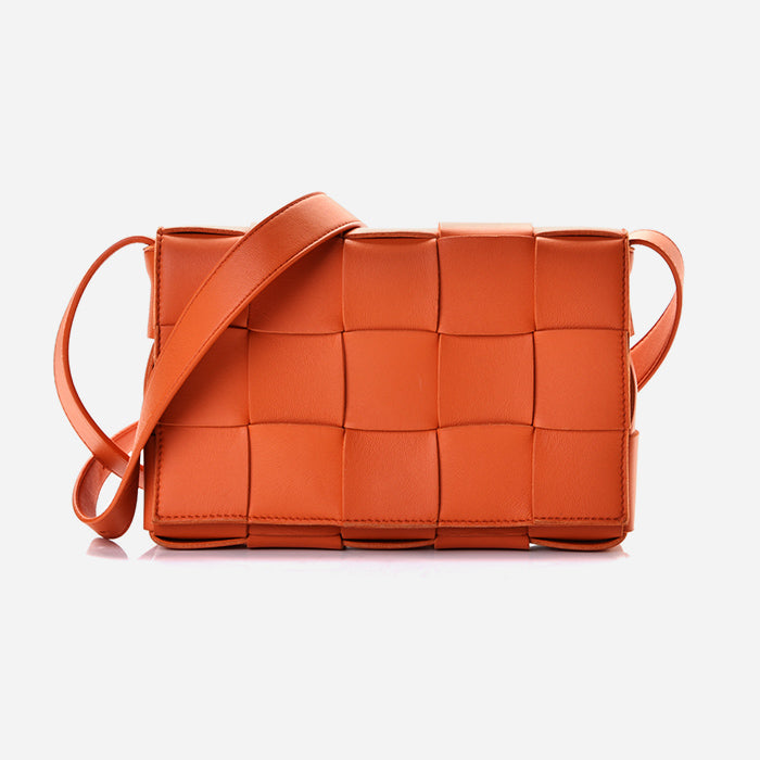 product image of orange bottega veneta cassette criossbody bag FASHIONPHILE
