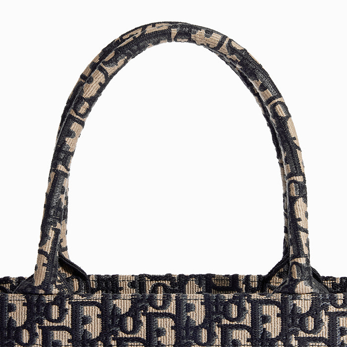 Authentic Dior Book Tote handles