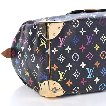 Louis Vuitton Monogram Multicolor Speedy 30 Black 9 of 11
