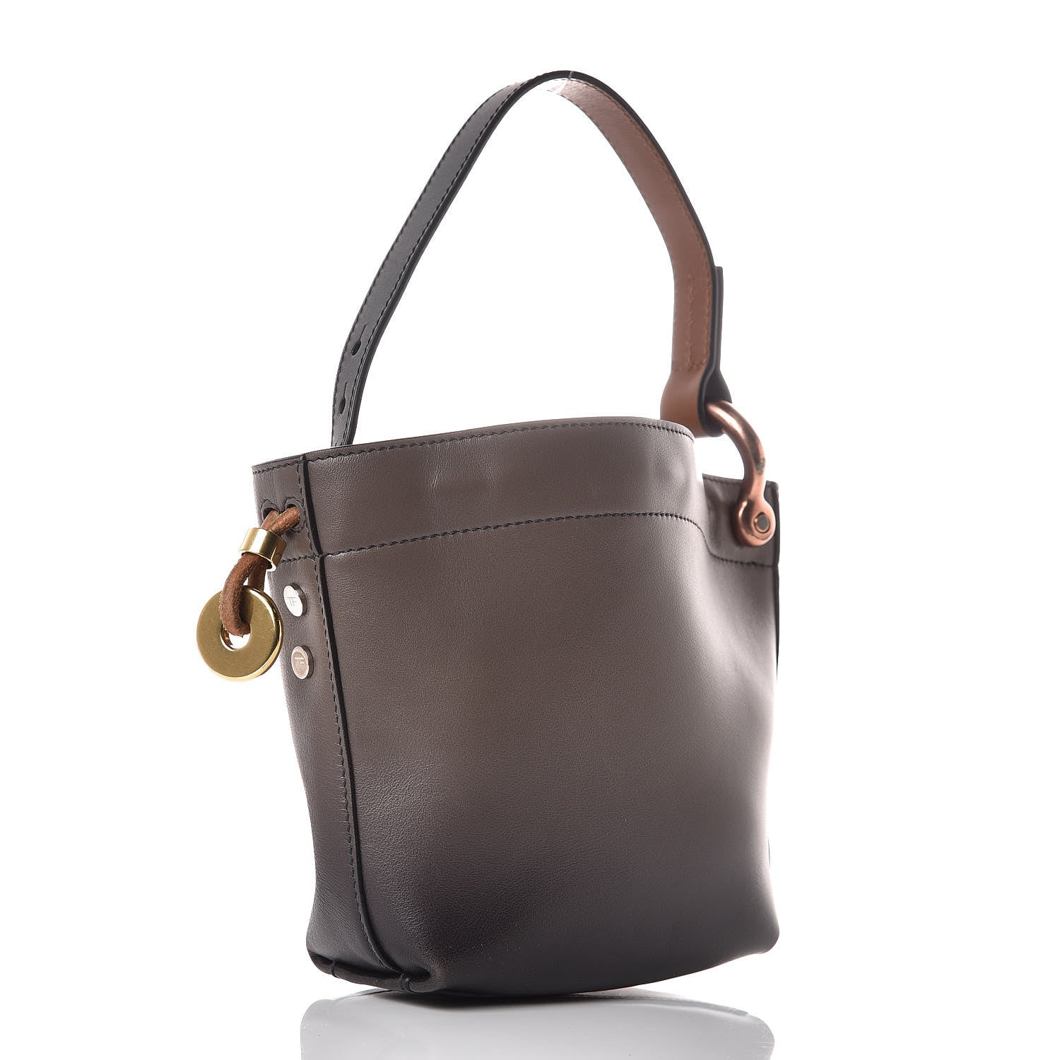 Tom Ford Gradient Calfskin Small Dakota Bag Grey 3 of 9