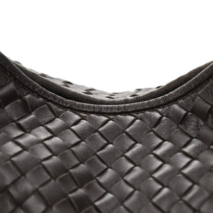 Bottega Veneta Nappa Intrecciato Large Veneta Hobo Ebano 10 of 10
