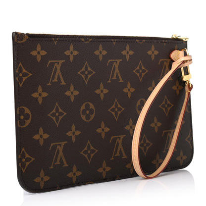 Louis Vuitton Monogram Neverfull MM GM Pochette 2 of 4