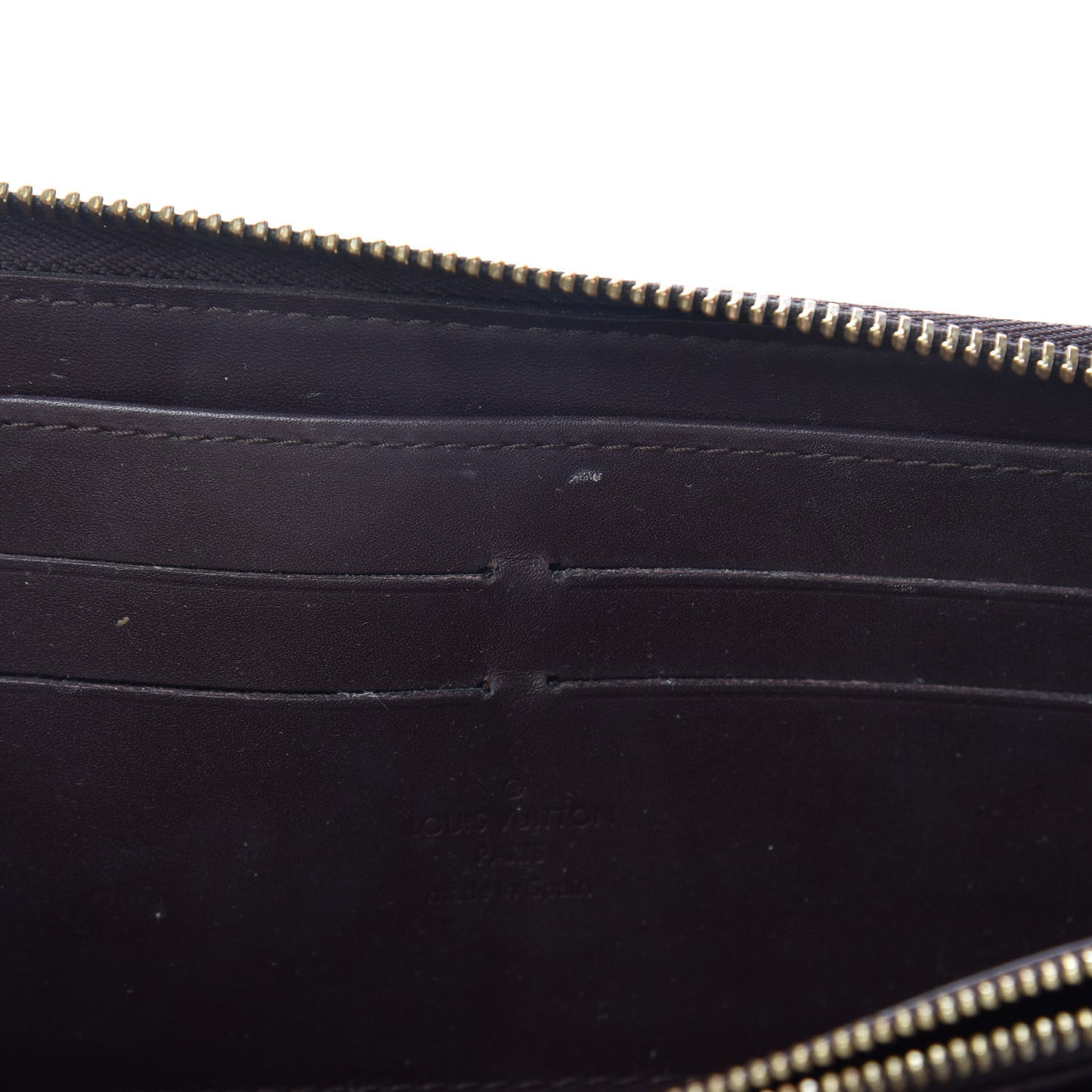 Vernis Zippy Wallet Amarante