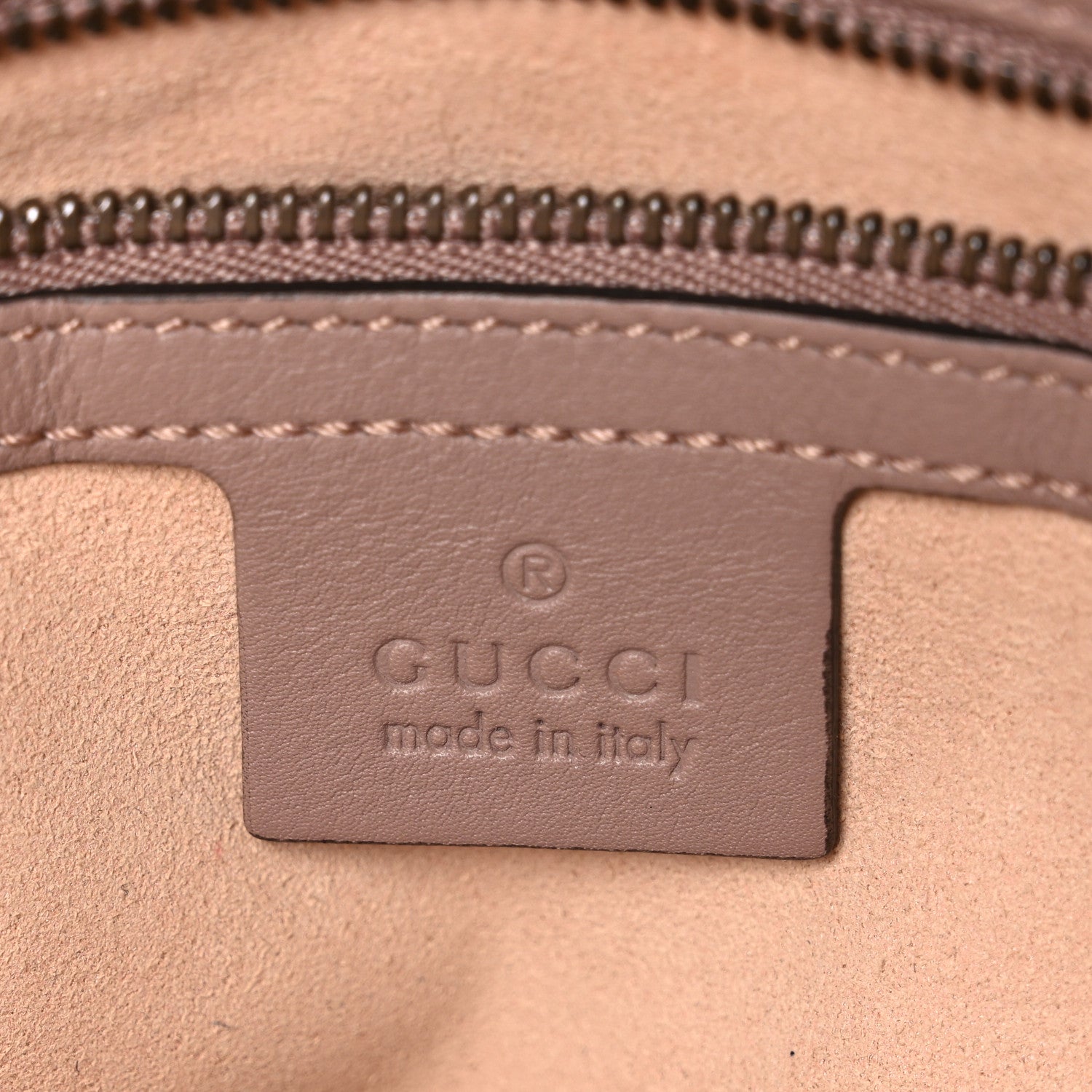 Gucci Calfskin Matelasse Medium GG Marmont Chain Shoulder Bag Porcelain Rose 6 of 10